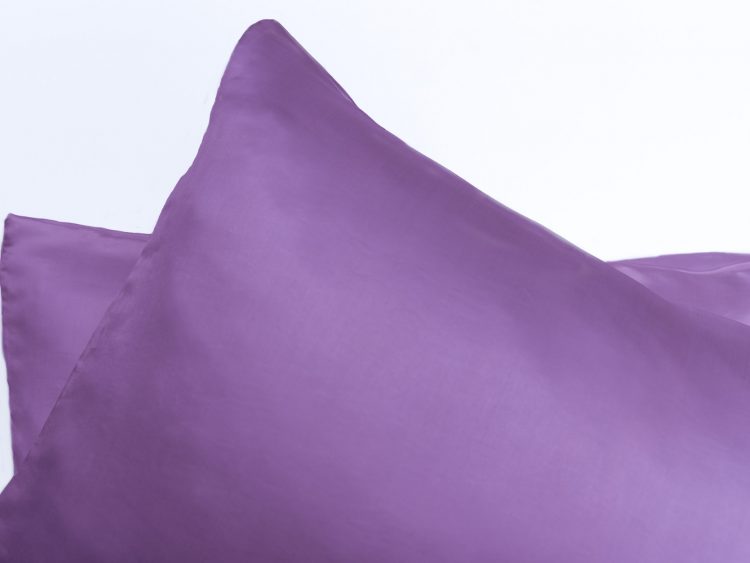 Purple Silk Pillowcase