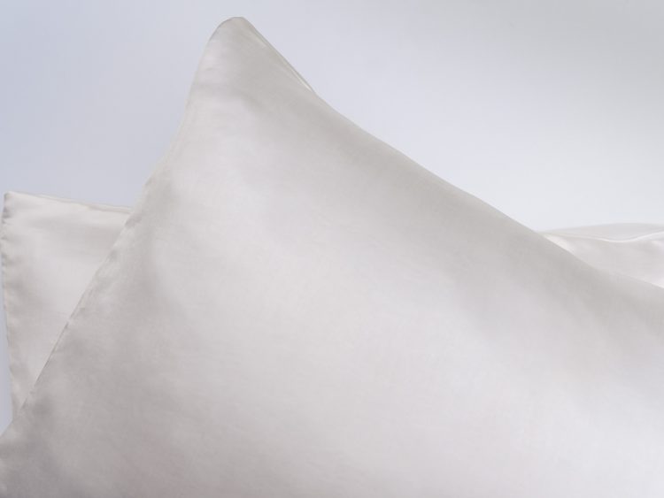 White Slkl Pillowcase